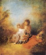 Jean-Antoine Watteau The Indiscretion